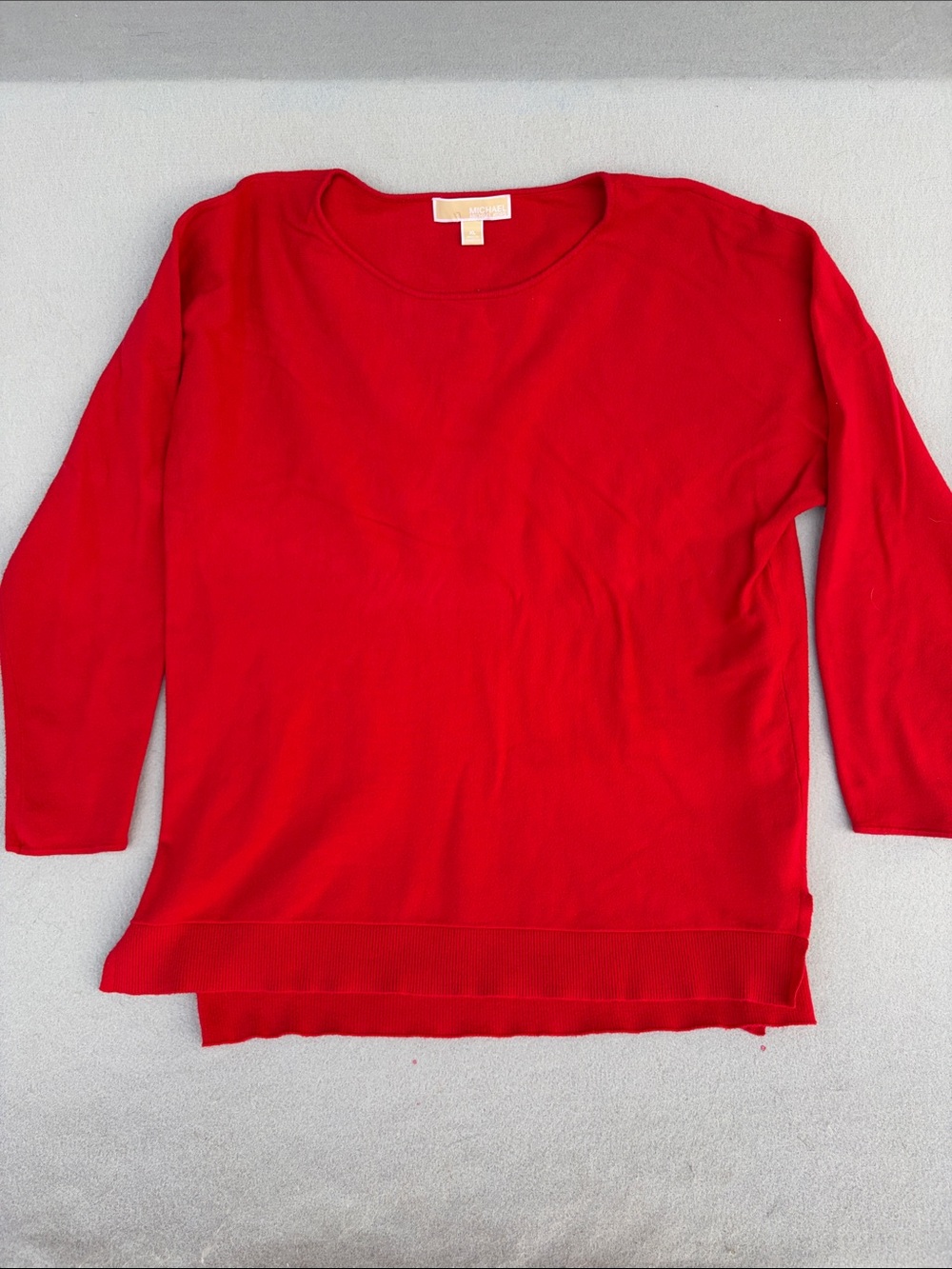 Michael Kors Red Crewneck Sweater